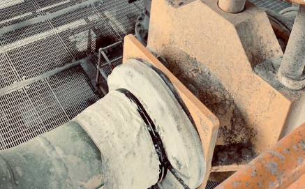 Gold processing plant repair